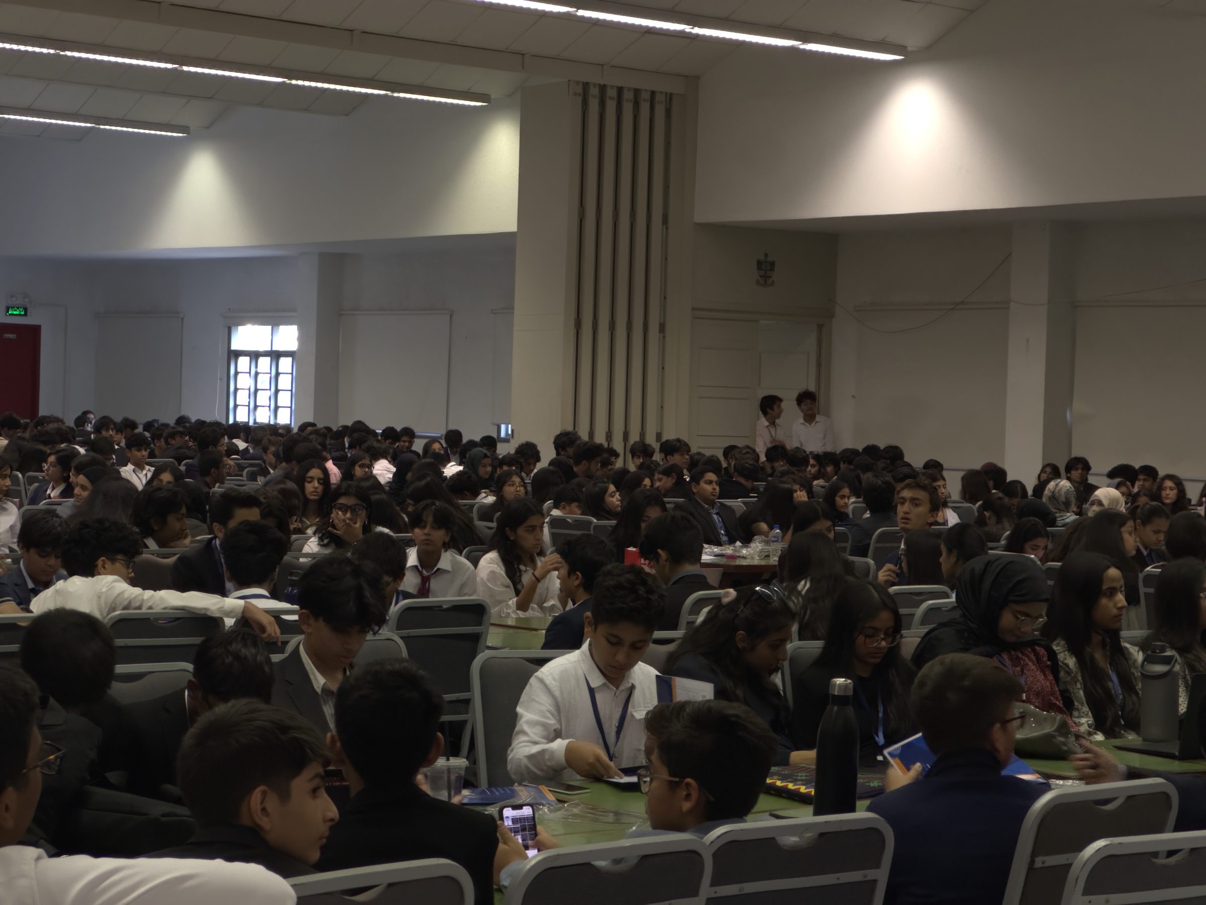 Delegates filling the main hall at a previous KGES summit